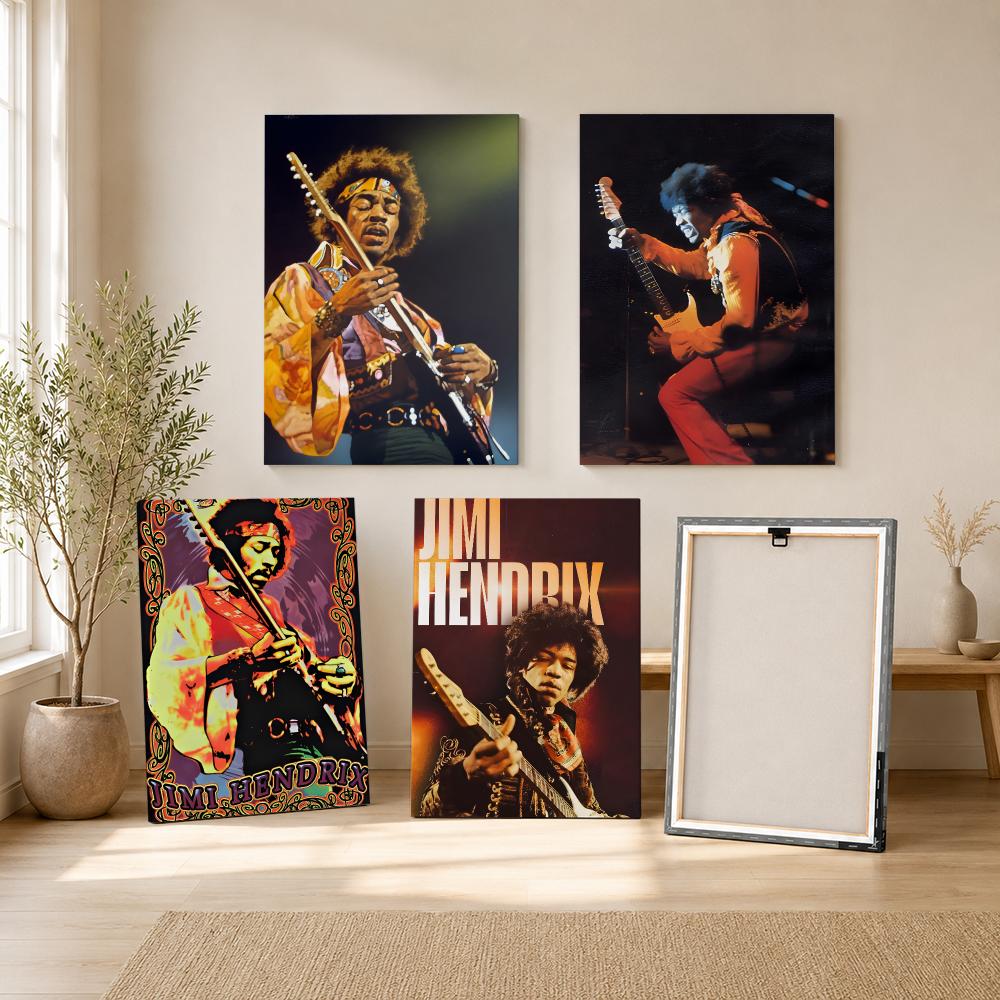 Lukisan Kaligrafi J-Jimi Hendr - Canvas Wrap Ready ulasan dan harga