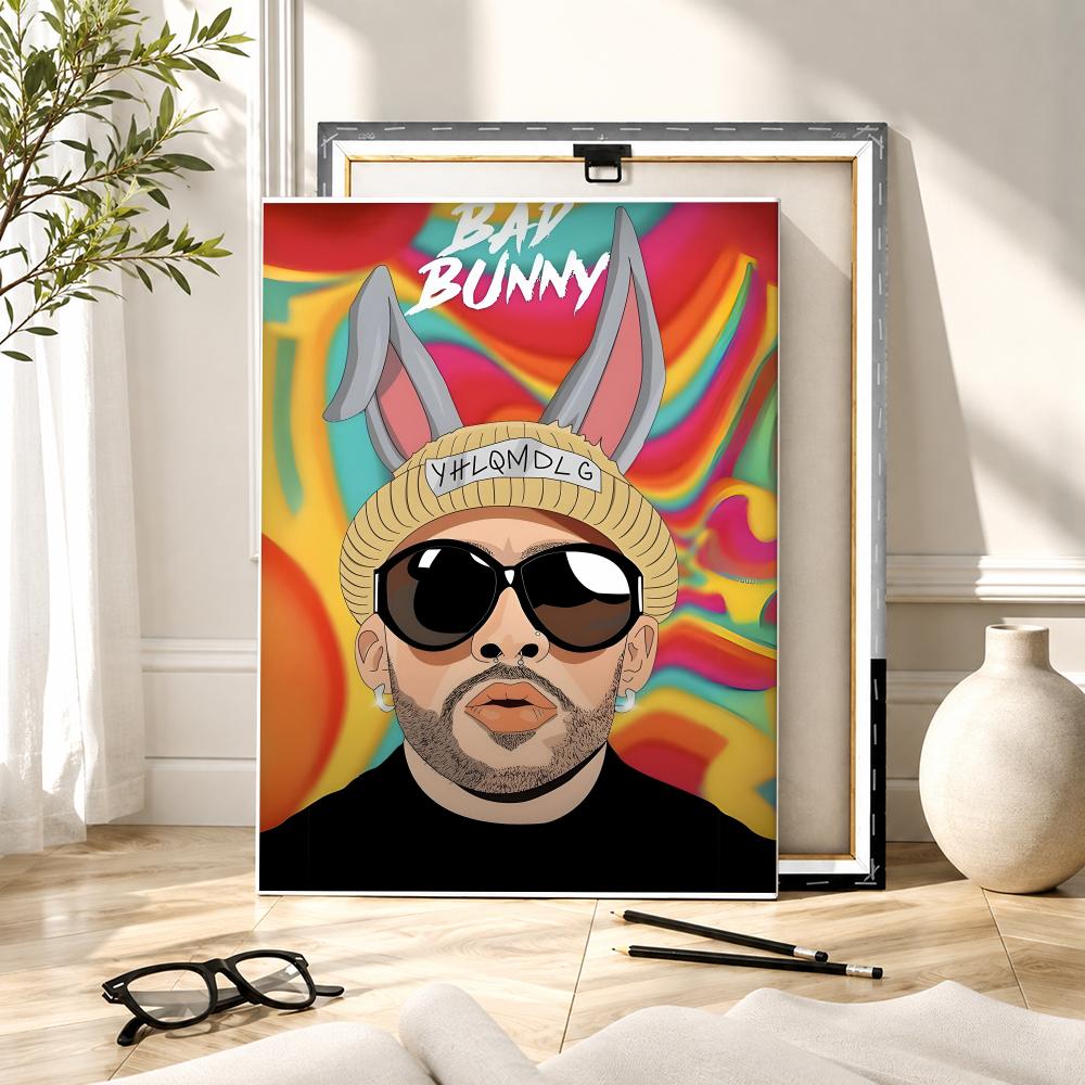 Lukisan Kaligrafi Rapper Penya - Canvas Wrap Ready ulasan dan harga