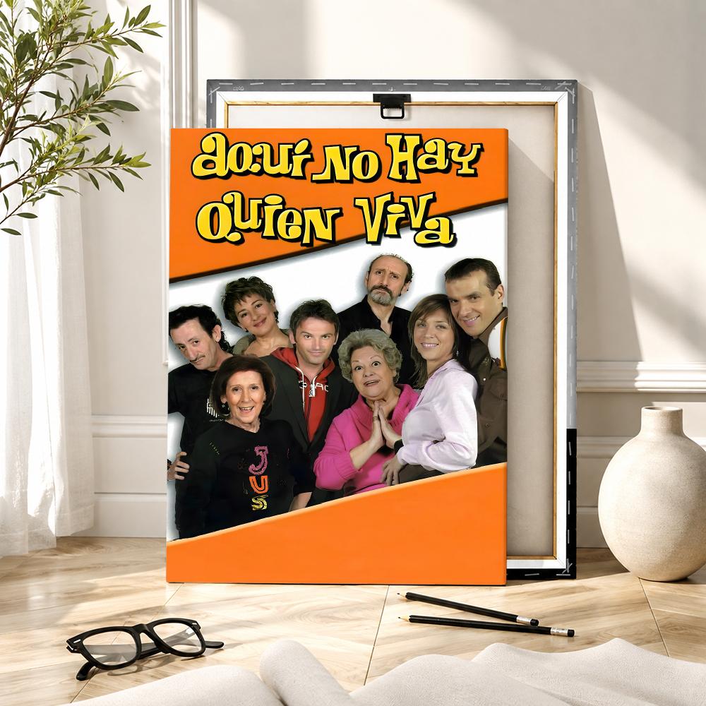 Calssic TV A-Aqui No Hay Quien - Canvas Wrap Ready ulasan dan harga