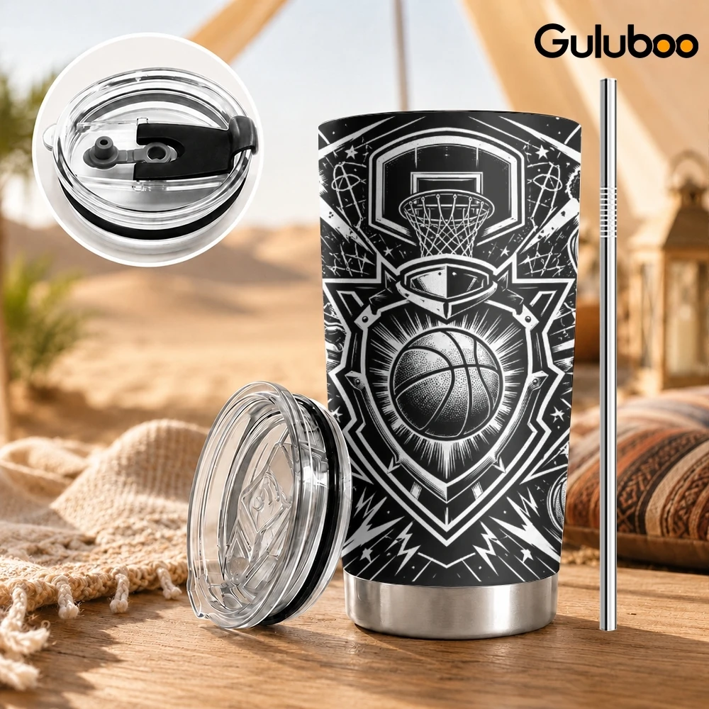 Botol Vakum Emblem Olahraga Hi - Tumbler 20Oz White ulasan dan harga