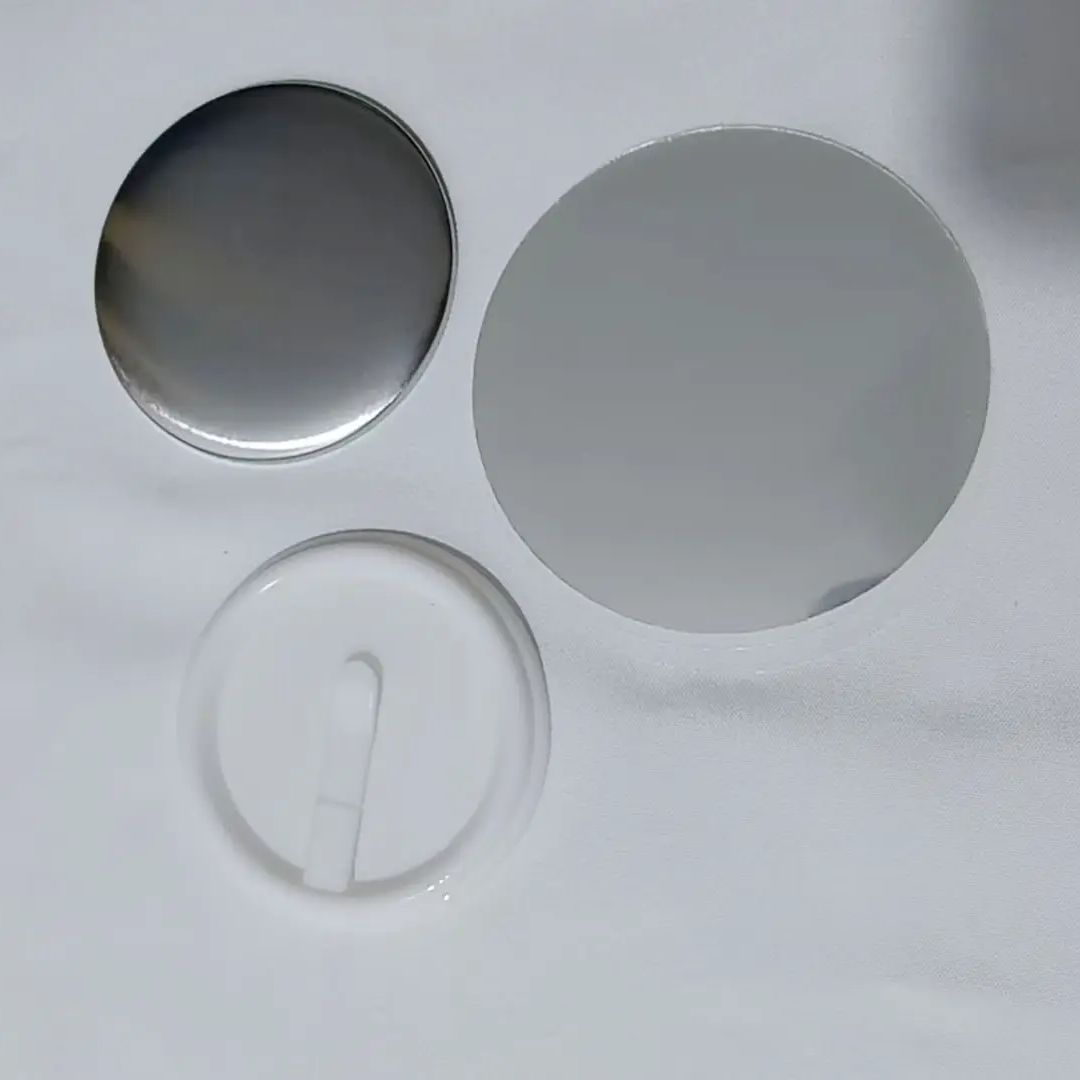 100 Buah 58Mm 2.25 Inci Bahan  - Button Badge Blank ulasan dan harga
