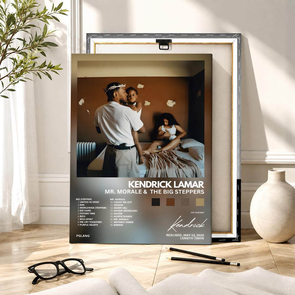 Lukisan Kaligrafi Penyanyi Rap - Canvas Wrap Ready ulasan dan harga