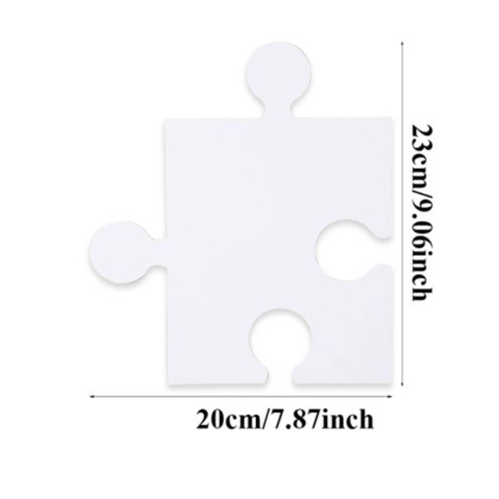 Kartu Puzzle DIY Potongan Kart - Puzzle Blank White ulasan dan harga
